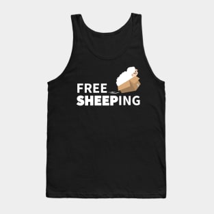 Sheep Free Shipping | Cute Gift Ideas | Funny Pun Tank Top